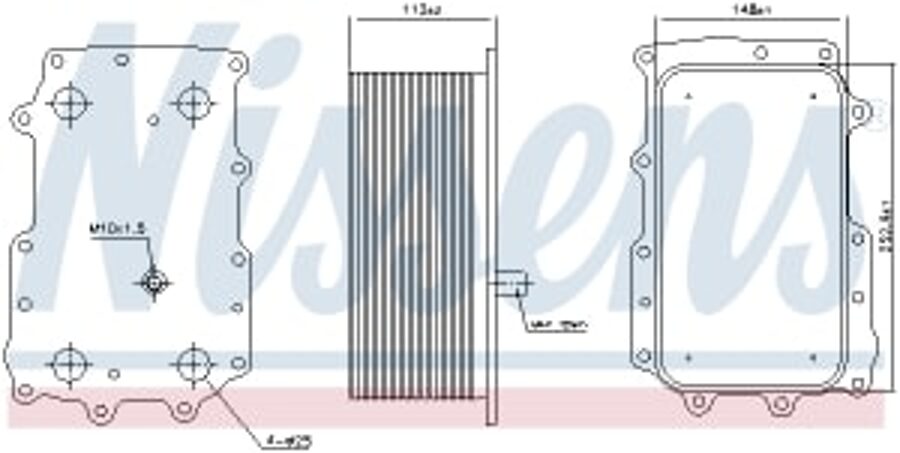 90726  Eļļas radiators