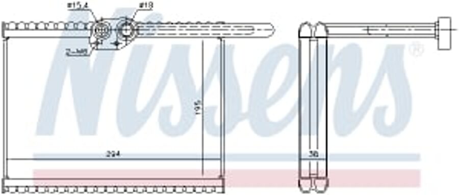 92324 iztvaikotājs evaporators