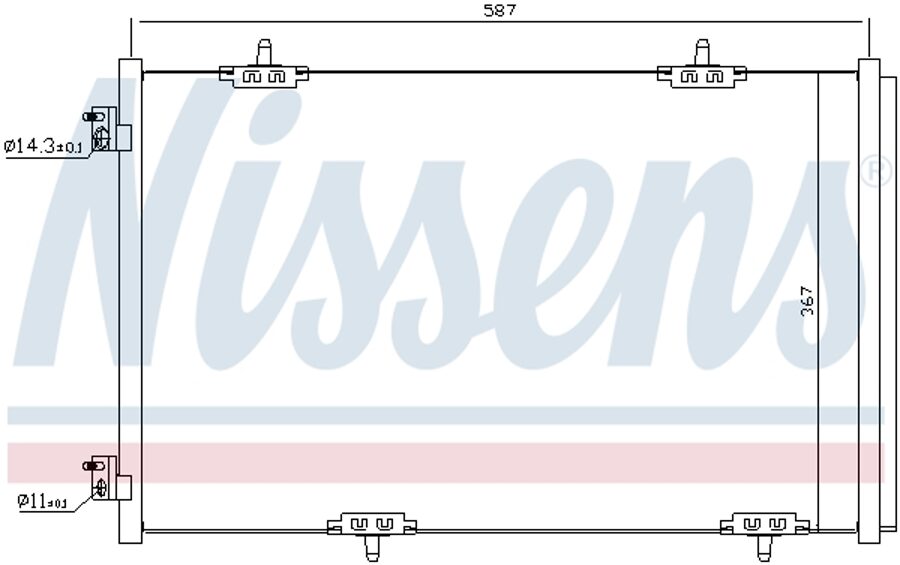 940333 Kondicioniera radiators